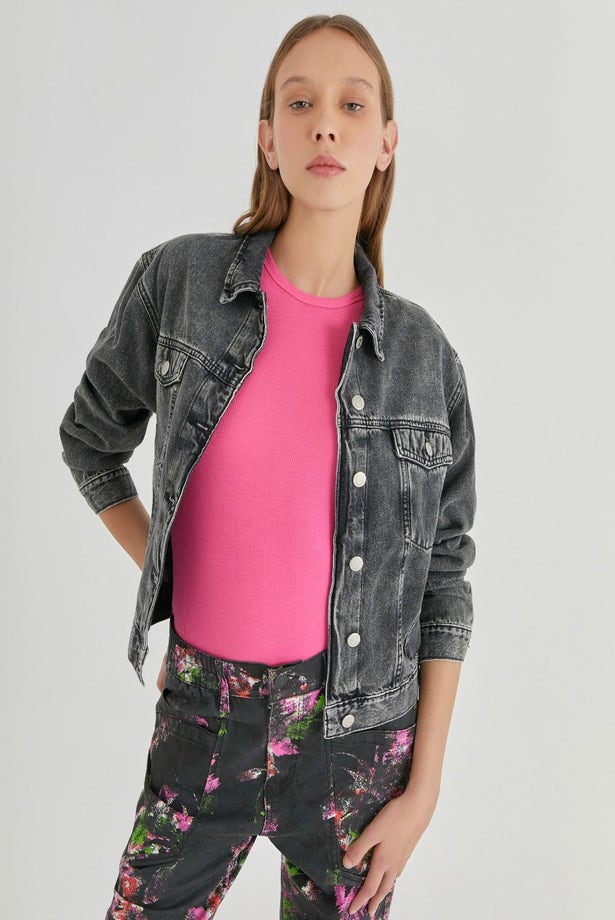 CAMPERA BELLA ACID BLACK