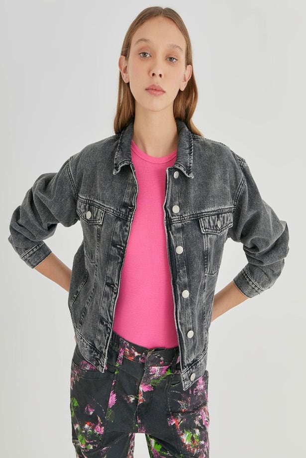 CAMPERA BELLA ACID BLACK