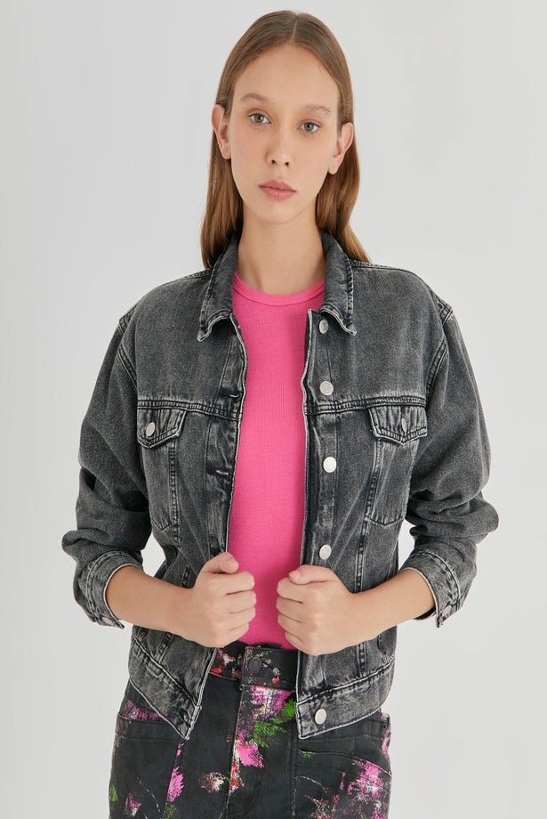 CAMPERA BELLA ACID BLACK