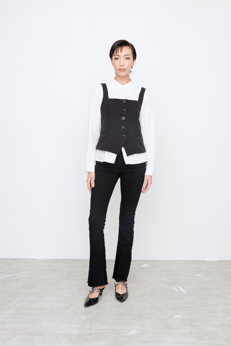 JEANS LOW SAINT BLACK