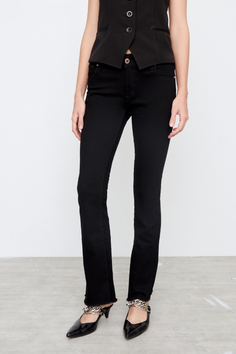 JEANS LOW SAINT BLACK