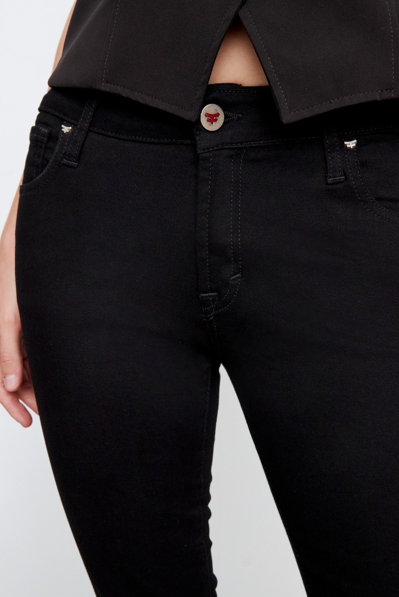 JEANS LOW SAINT BLACK