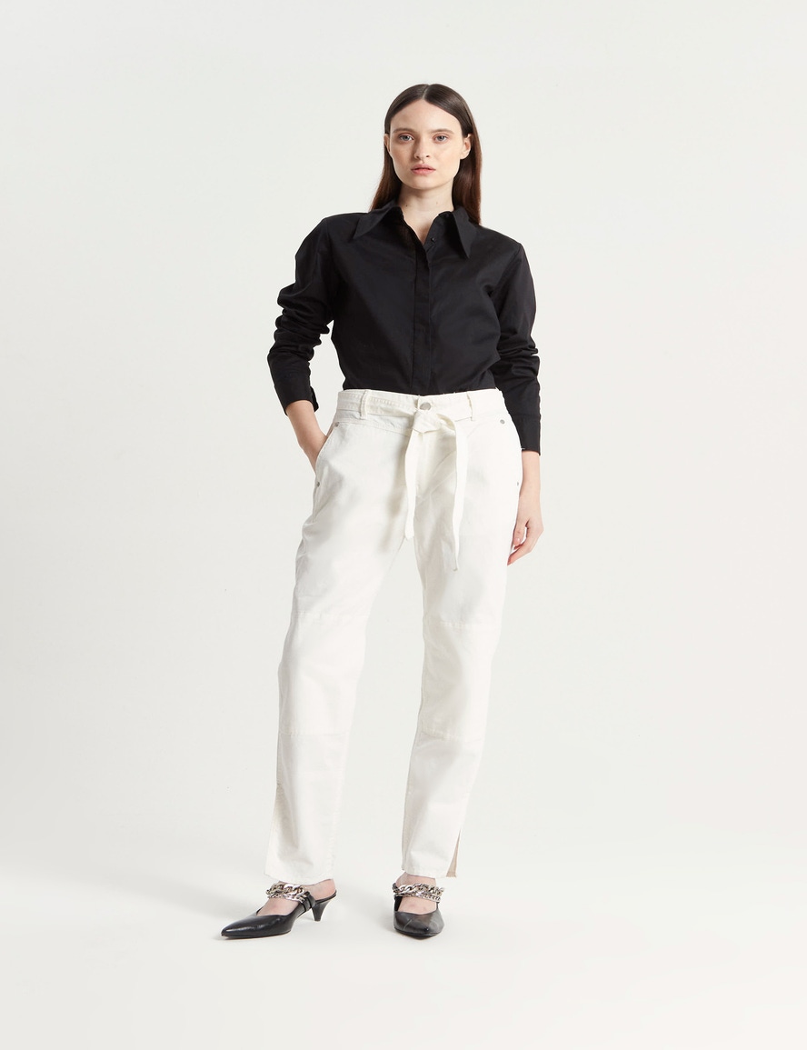 PANTALON MANHATTAN WHITE
