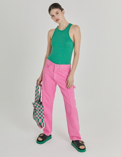 PANTALON CARGO GWEN PINK