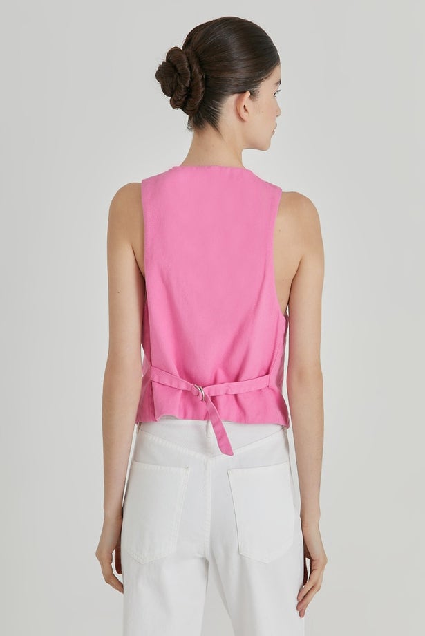 CHALECO BLINDER PINK