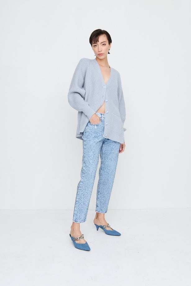JEANS BOYFIT TASH COUTURE MARINE