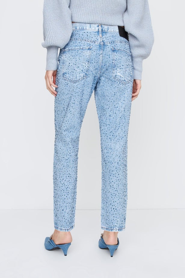 JEANS BOYFIT TASH COUTURE MARINE