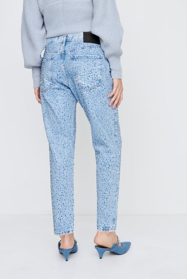 JEANS BOYFIT TASH COUTURE MARINE