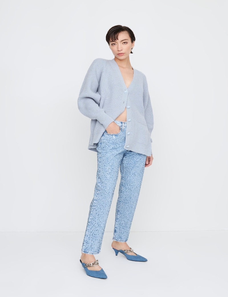 JEANS BOYFIT TASH COUTURE MARINE