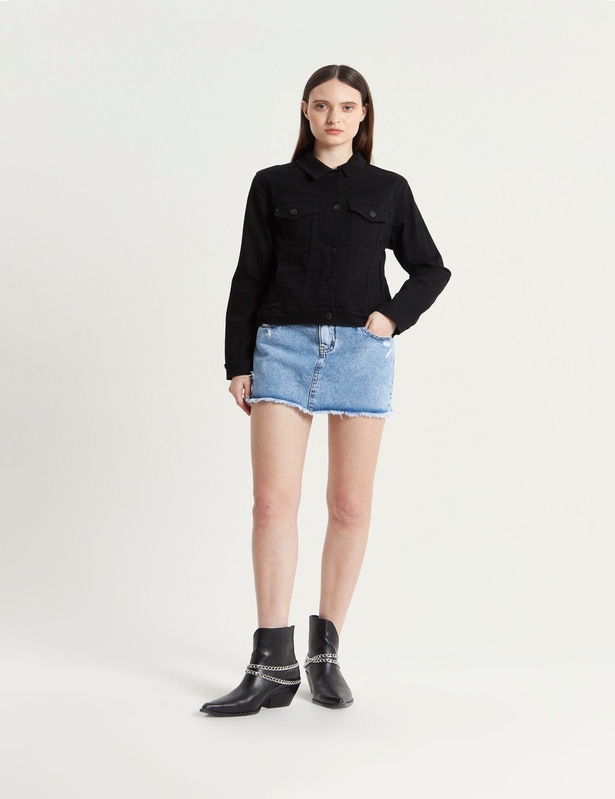CAMPERA DAISY SUGAR BLACK