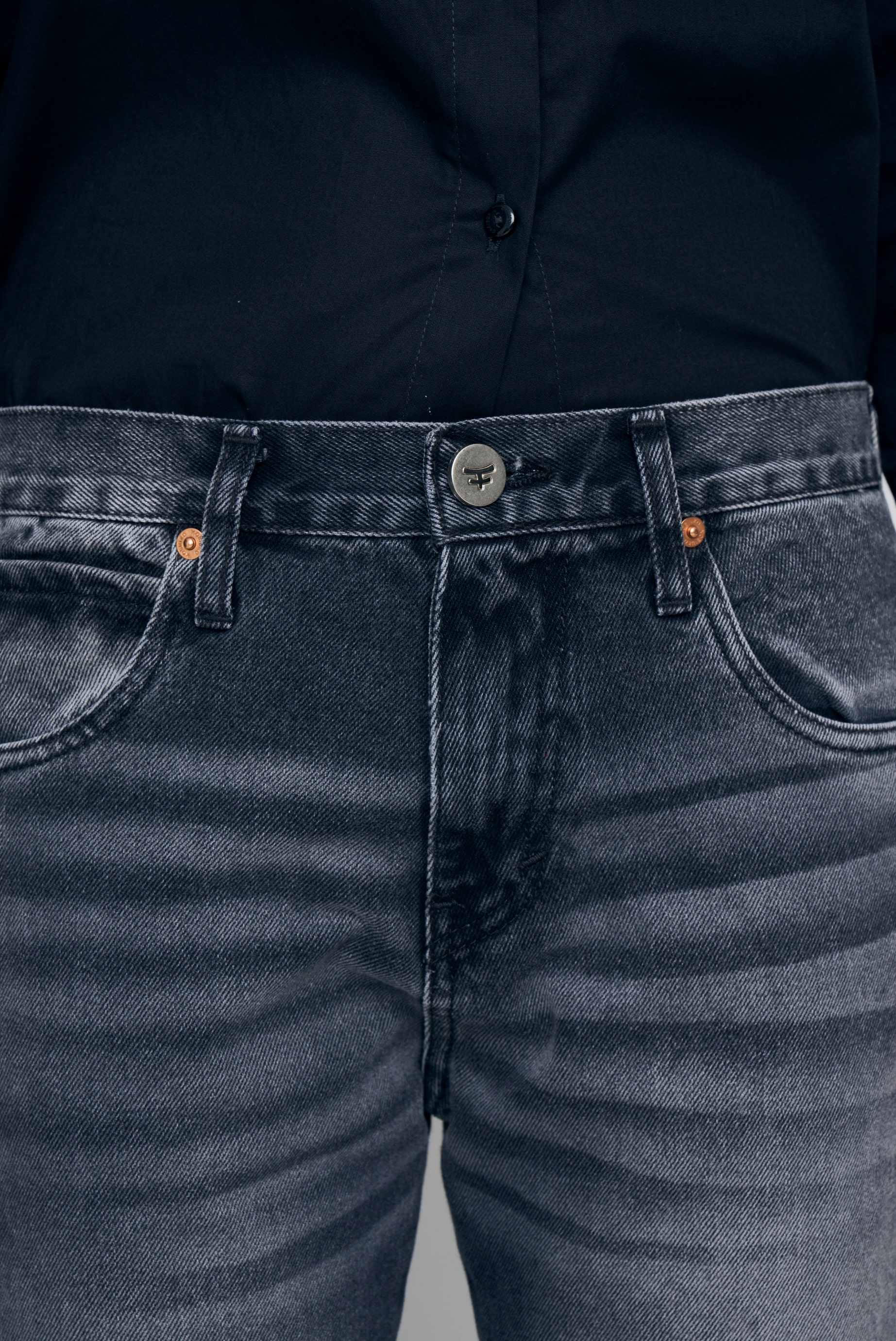 JEANS KATE WIDE BLACK