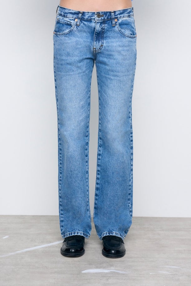 JEANS KATE WIDE BLUE