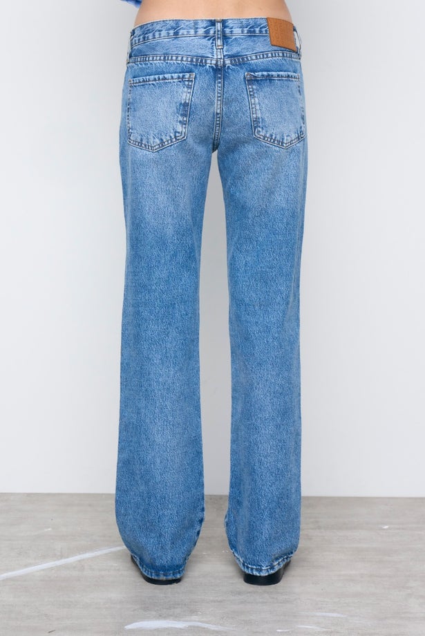 JEANS KATE WIDE BLUE