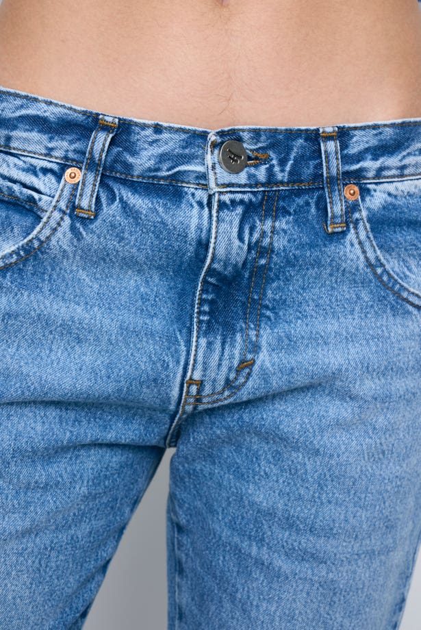 JEANS KATE WIDE BLUE