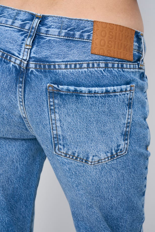 JEANS KATE WIDE BLUE