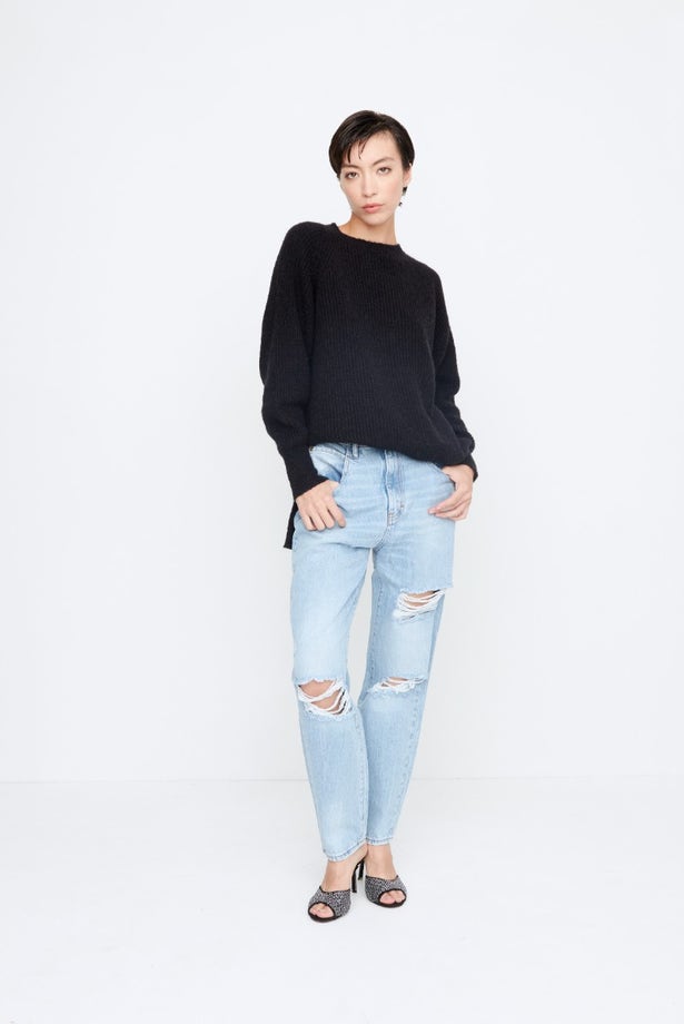JEANS CARROT SUKI LIGHT DESTROYED