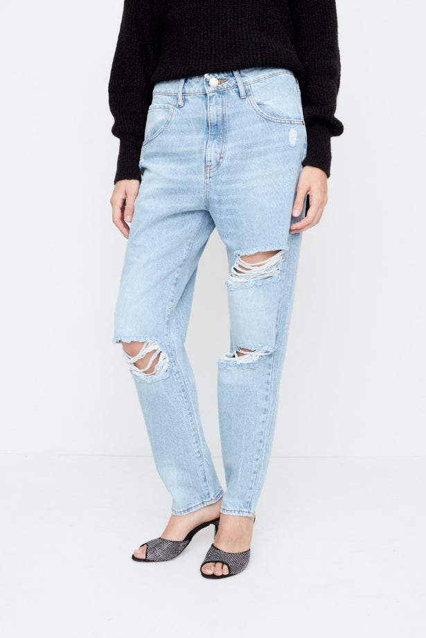 JEANS CARROT SUKI LIGHT DESTROYED