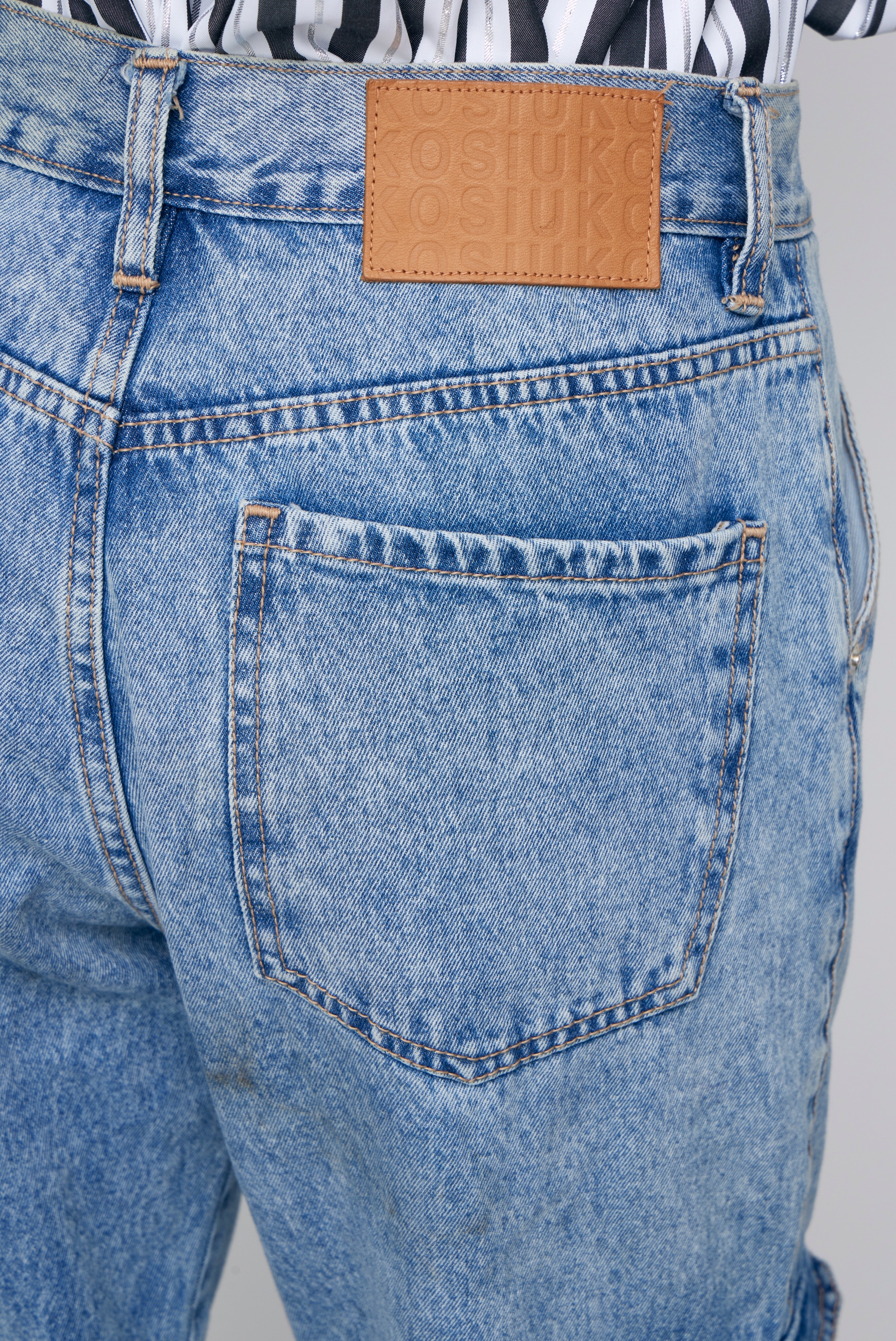 JEANS CARGO FRANK BLUE