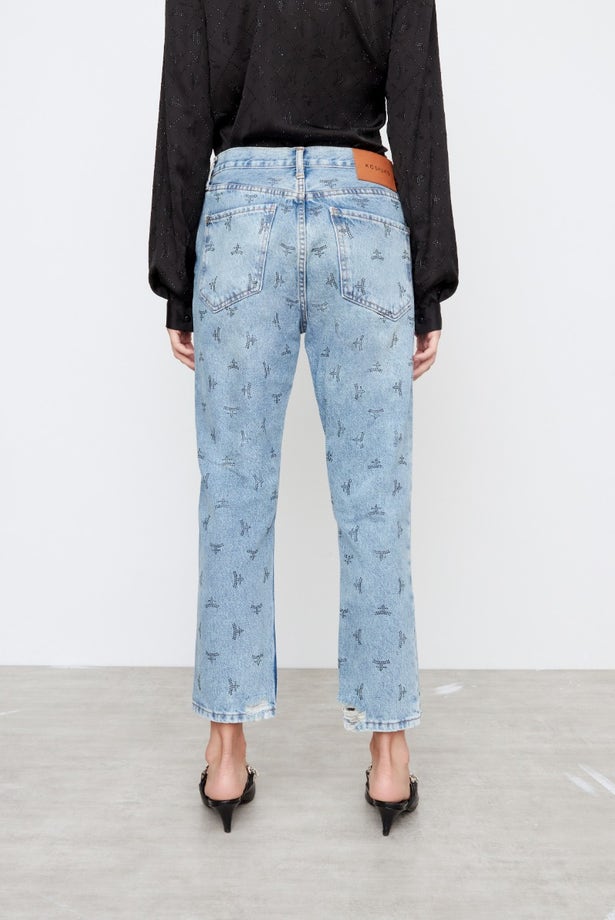 JEANS RECTO GINGER SHINE LOGO