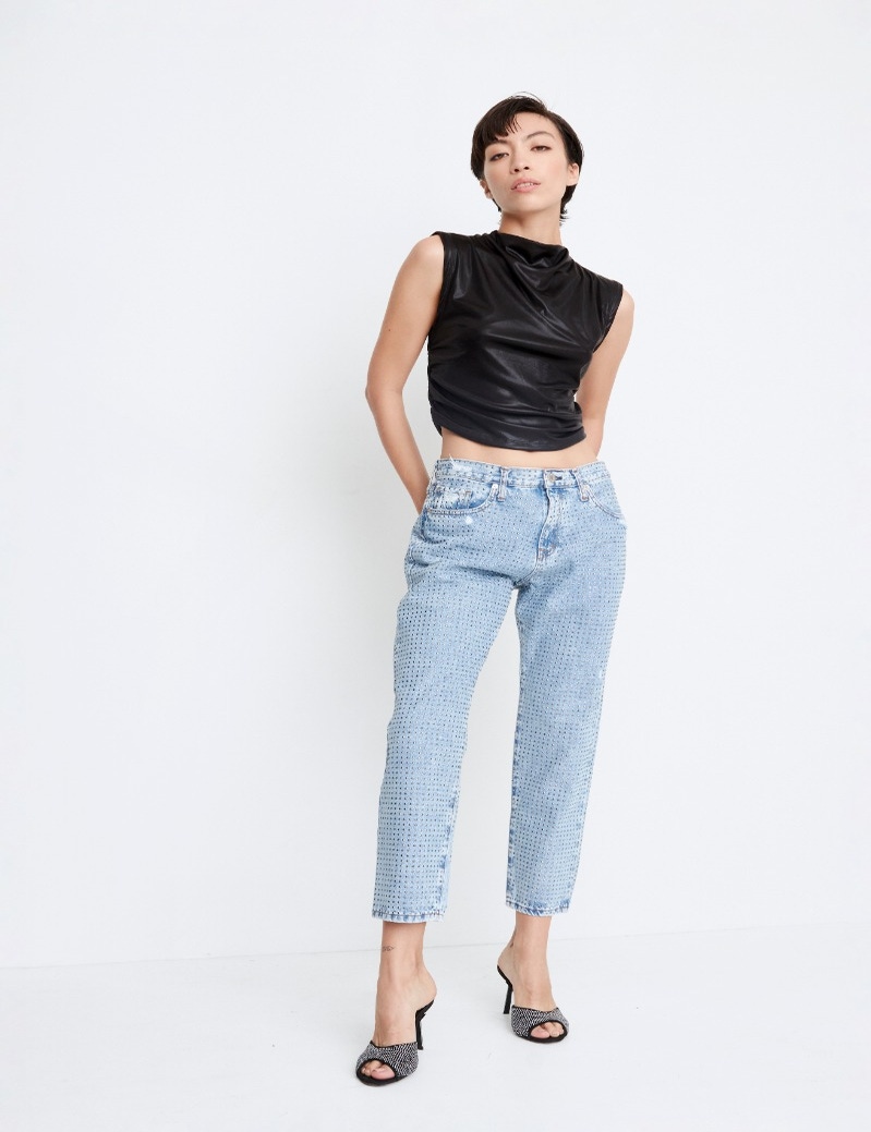 JEANS BOYFIT GLAM WORN