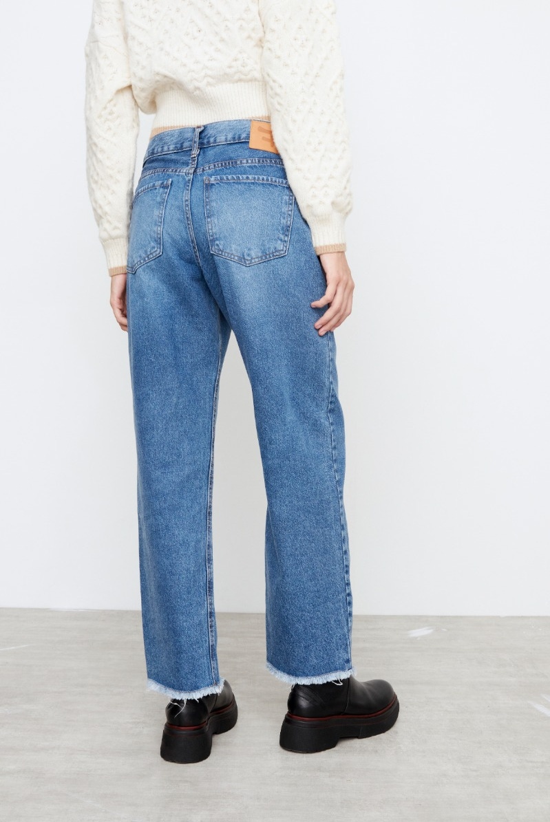 JEANS ABBY STRAIGHT BLUE