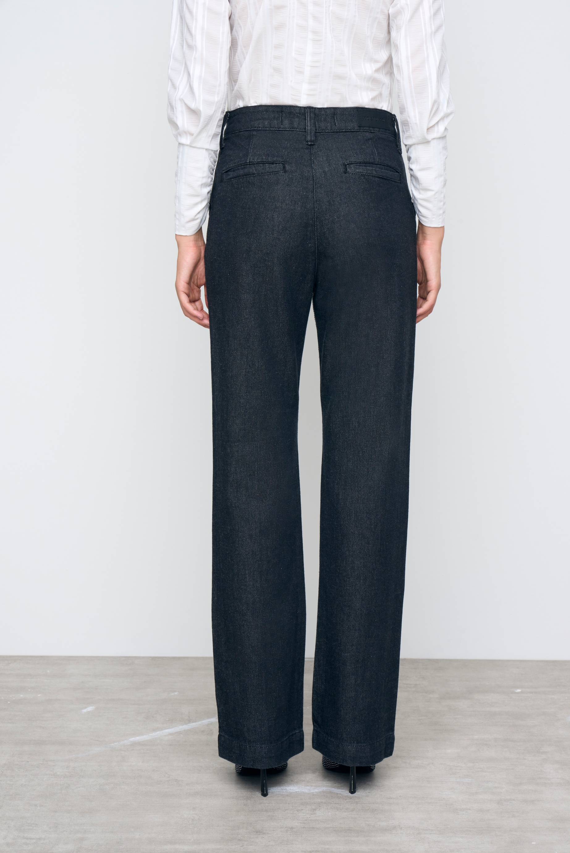 PANTALÓN TAILOR BLACK SHINY STRIPES