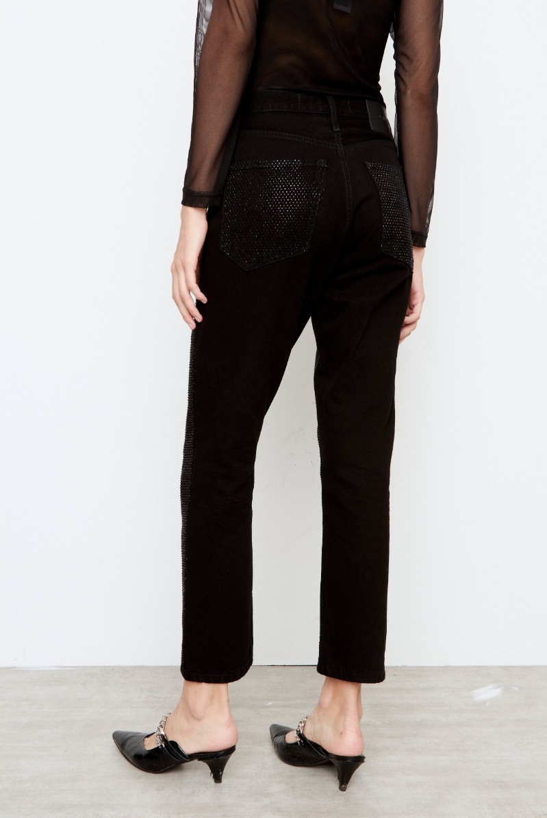 JEANS RECTO GINGER BLACK NIGHT