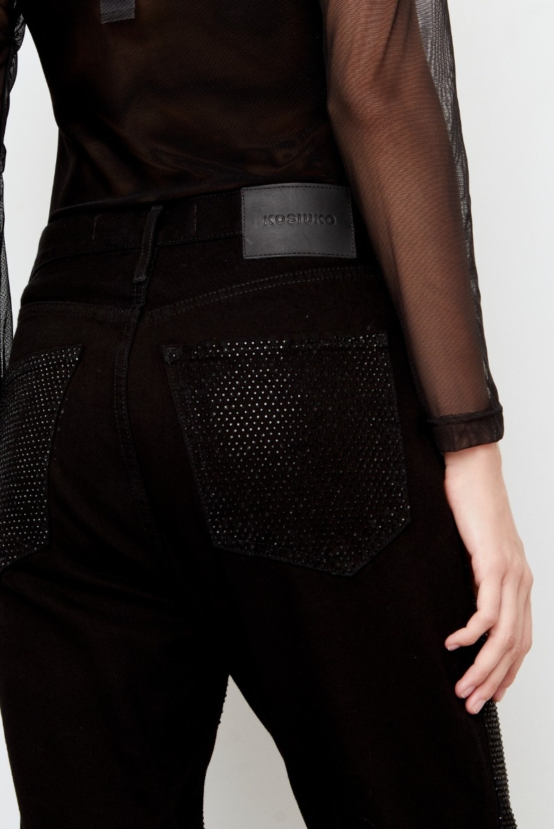 JEANS RECTO GINGER BLACK NIGHT