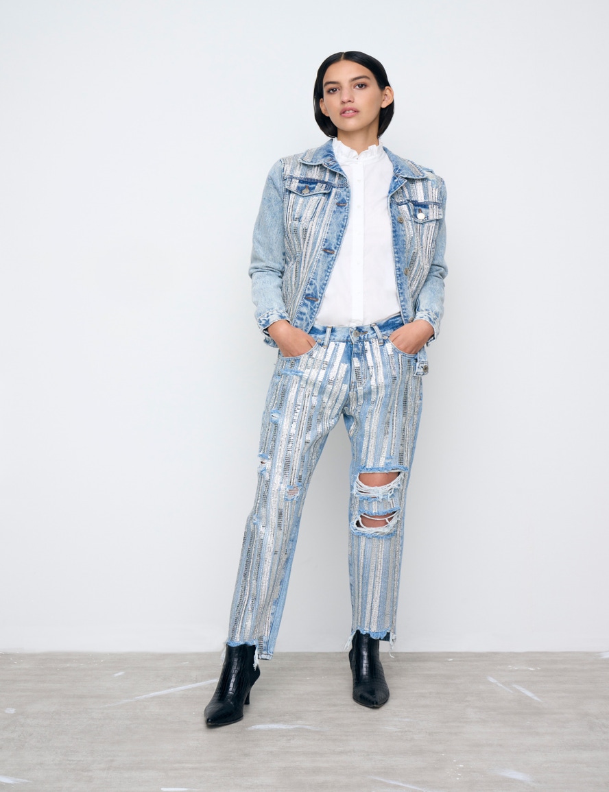 JEANS BOYFIT TASH LIGHT SHINY