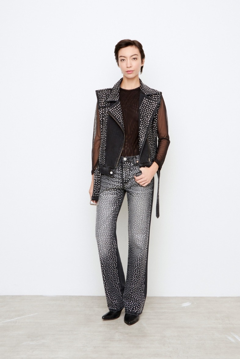 JEANS KATE MOTO BLING