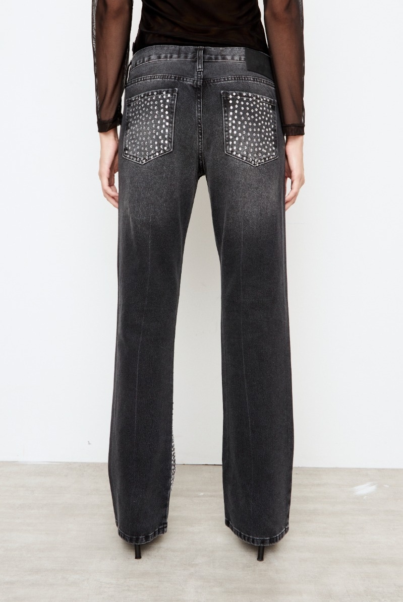 JEANS KATE MOTO BLING