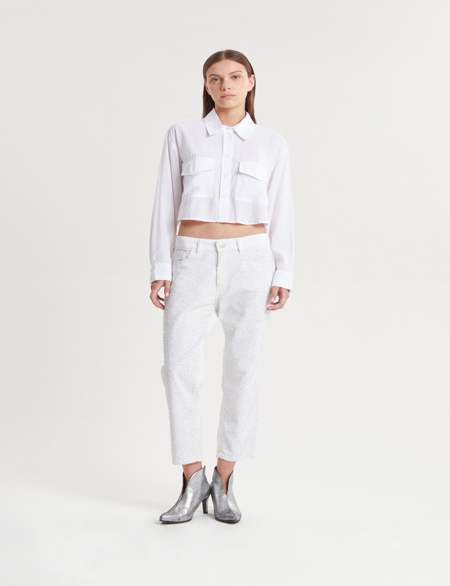 PANTALON TASH WHITE COUTURE