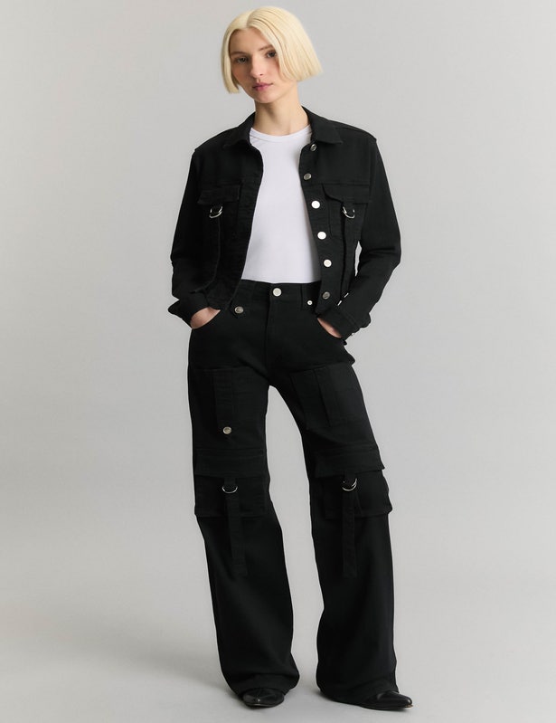 JEANS CARGO LUXURY ROCK