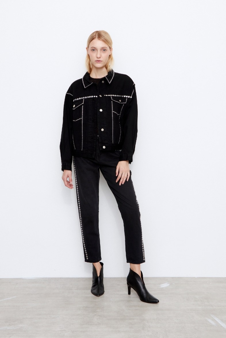 JEAN BOYFIT TASH BLACK CUSTOME