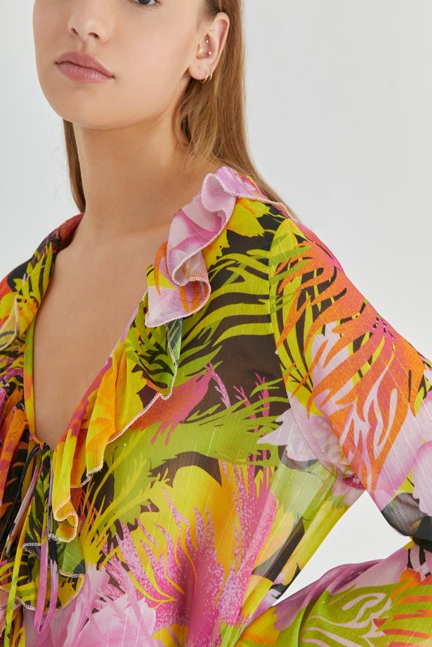 BLUSA TROPICAL RUSH