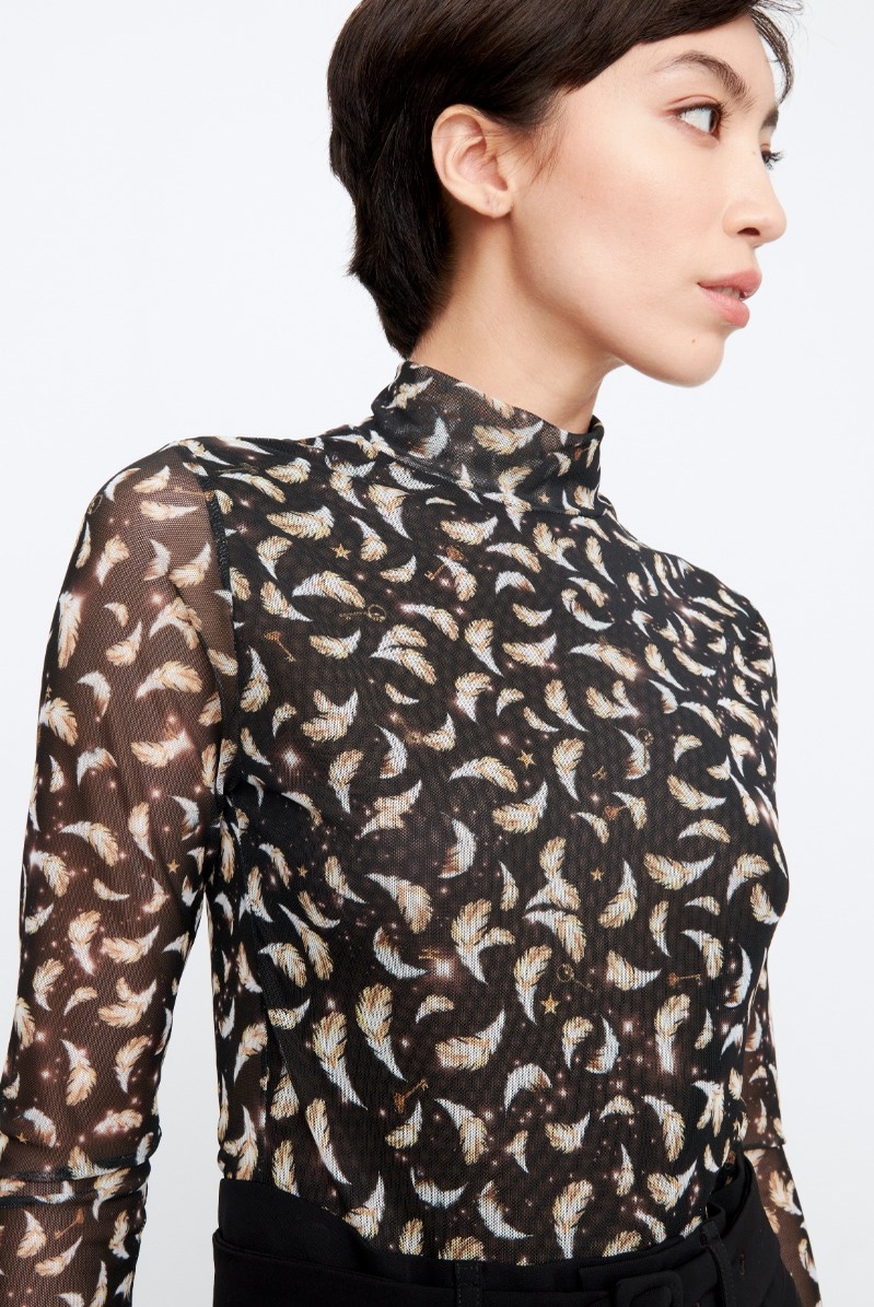 POLERA GOLDEN FEATHERS