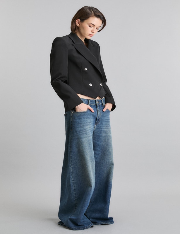 JEANS SUPER LOOSE PREMIUM BLUE                                                                       