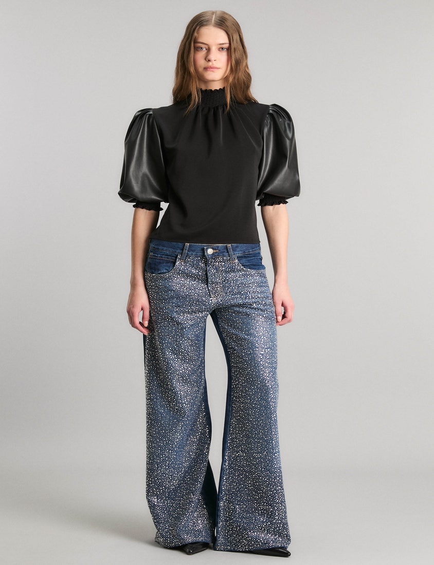 JEANS FUNKY CRYSTAL ROSE                                                                             