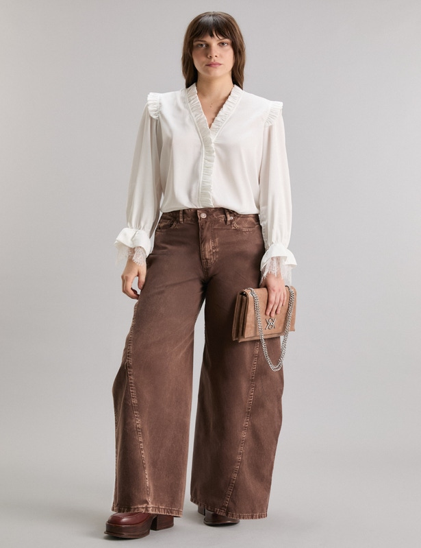 JEANS BARREL CLEO COLOR                                                                              