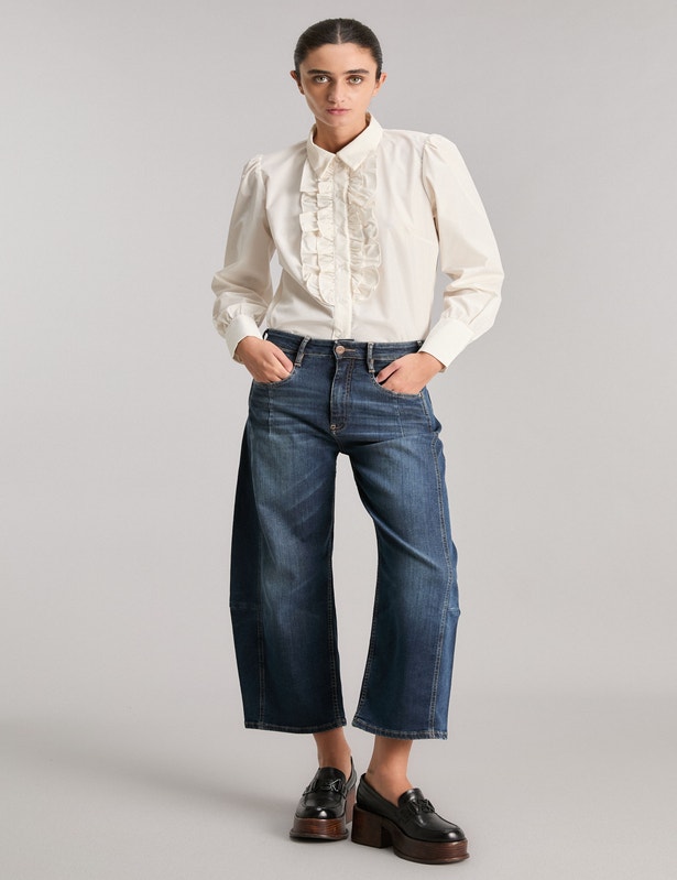JEANS BARREL JACKIE BLUE                                                                             