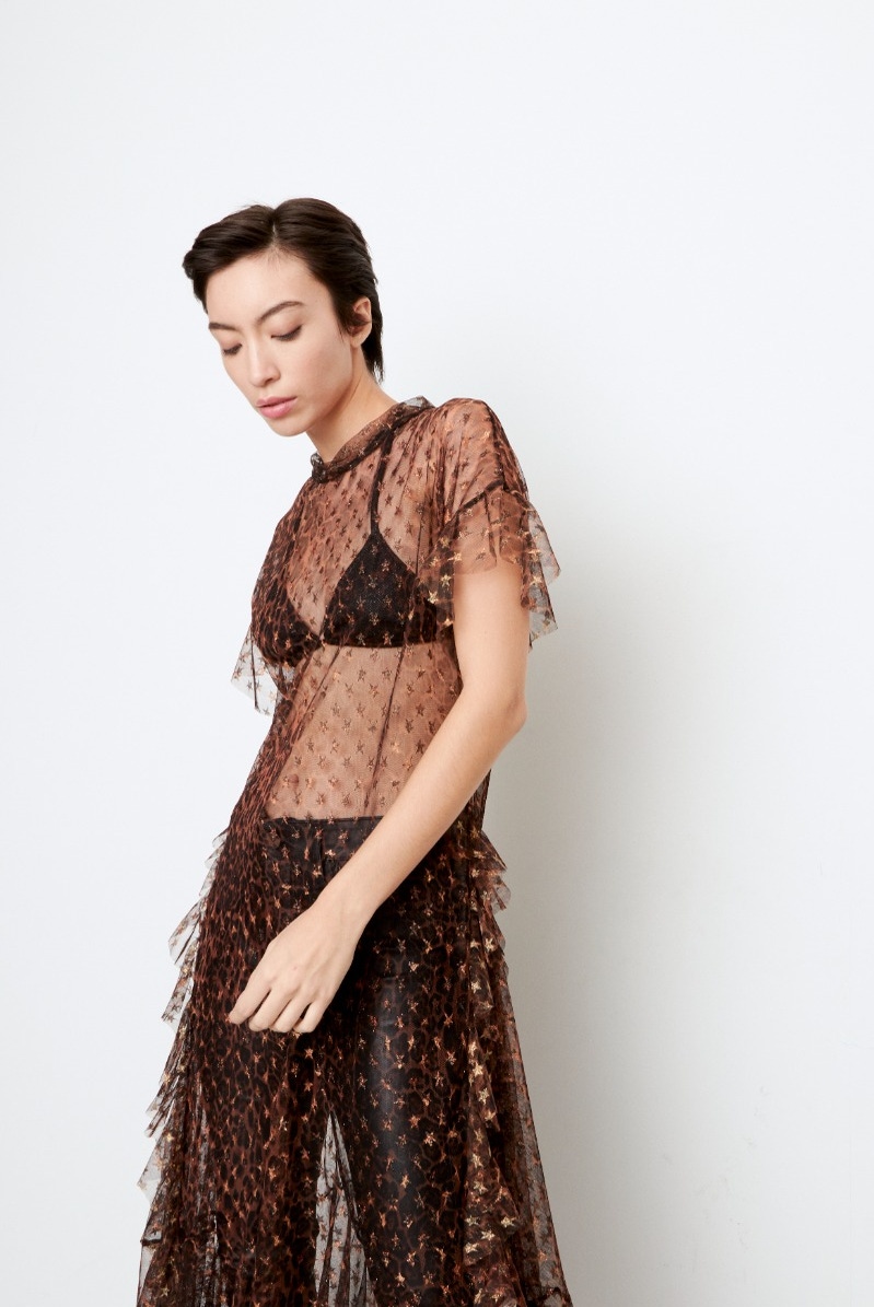 VESTIDO BRIGHT STAR LEOPARD