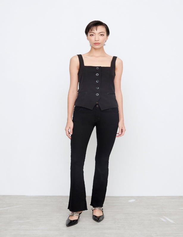 JEANS LOW SAINT BLACK