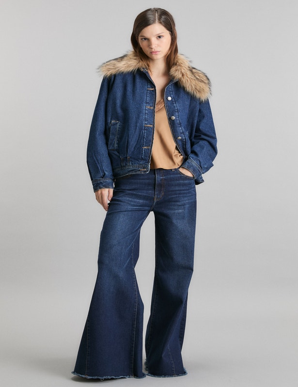 JEANS SUPER HIGH OX PREMIUM BLUE                                                                     