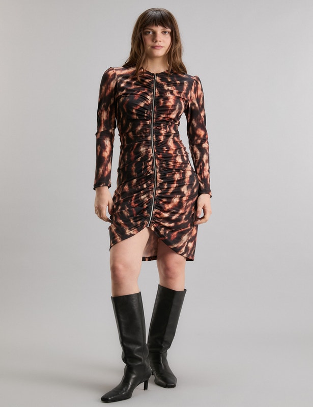 VESTIDO COPPER BLURRY SCENE                                                                          